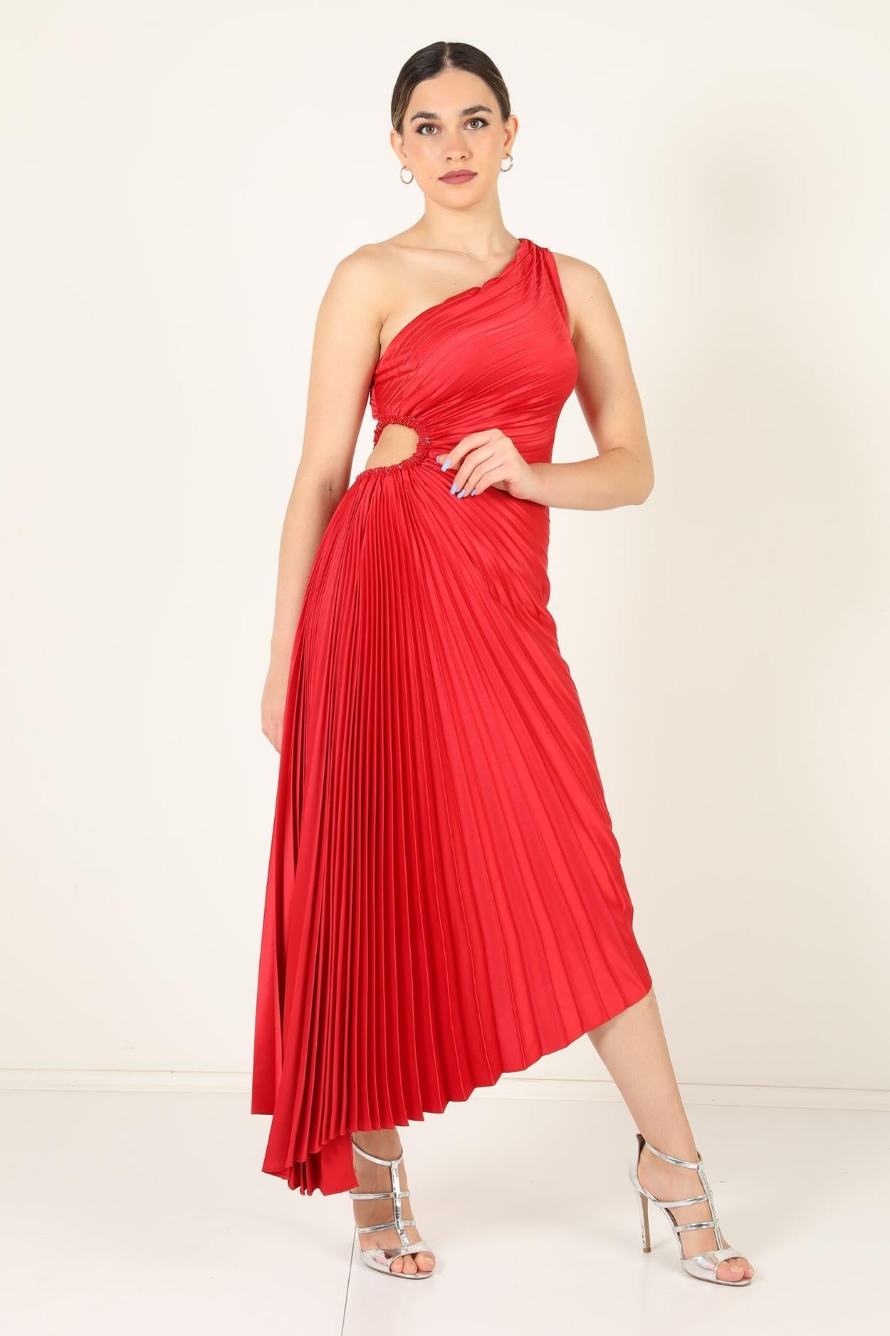 Molloy - One shoulder maxi dress