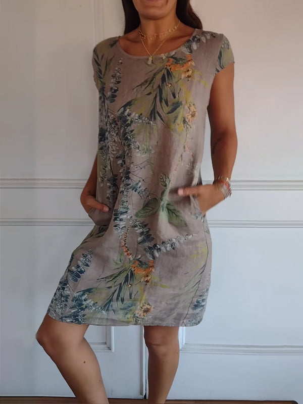 Janice - Floral pattern dress