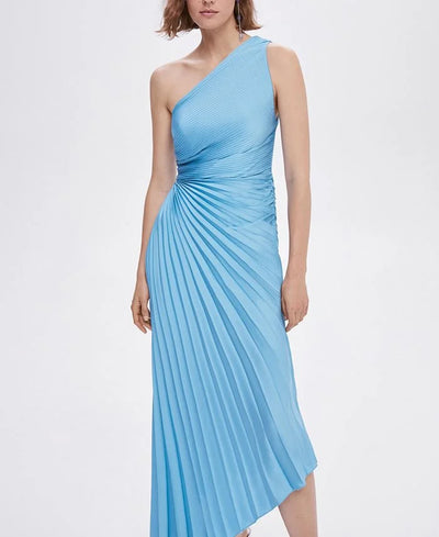 Molloy - One shoulder maxi dress