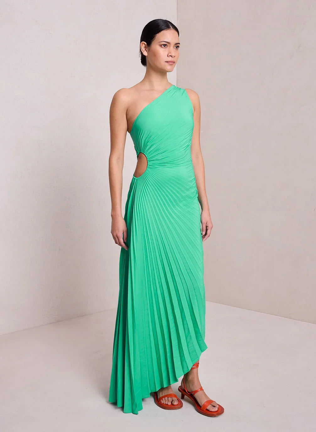 Molloy - One shoulder maxi dress