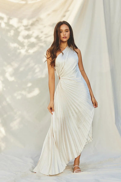 Molloy - One shoulder maxi dress