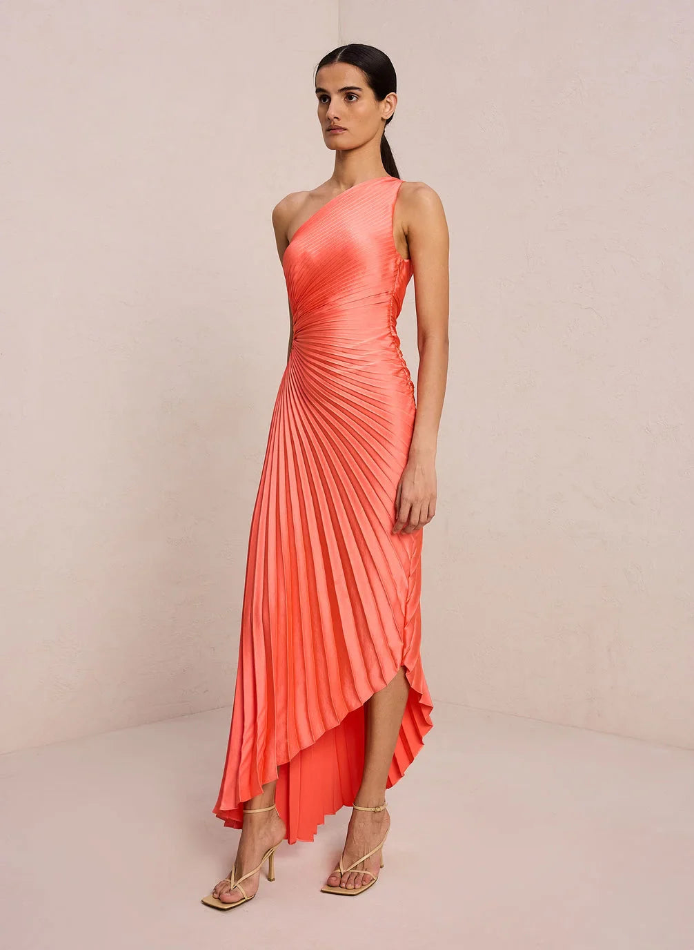 Molloy - One shoulder maxi dress