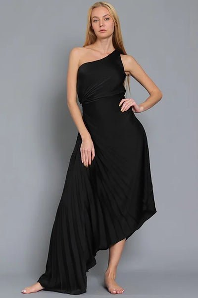 Molloy - One shoulder maxi dress