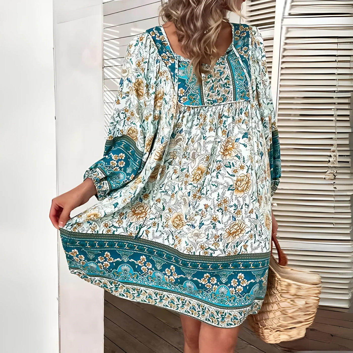 Azadeh - Bohemian mini dress