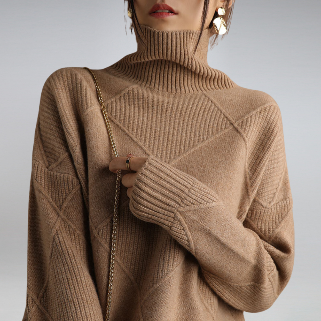 Norah - Soft turtleneck sweater