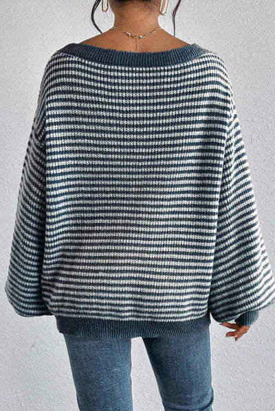 Emily - Cozy Striped Knit Sweater