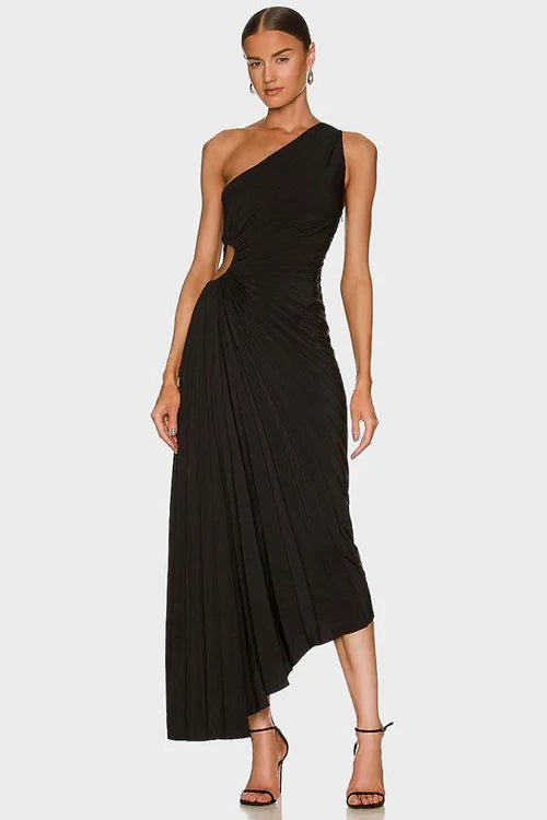 Molloy - One shoulder maxi dress