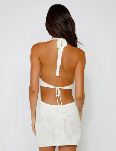 Isla - Halter Tie Beach Dress