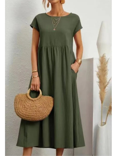 Audra - TIMELESS TUMMY COVERING DRESS