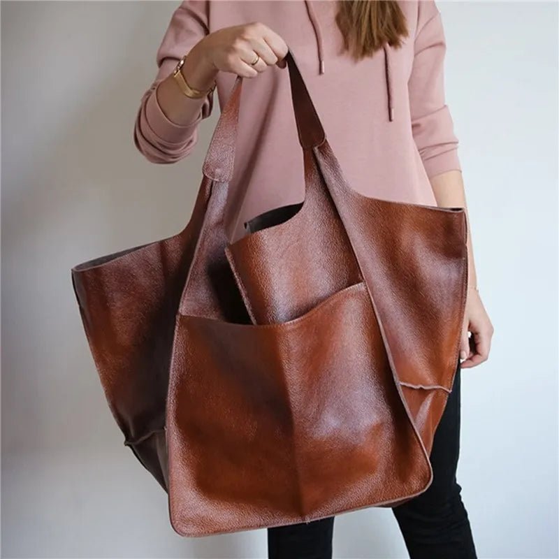 Laura - Vintage leather bag