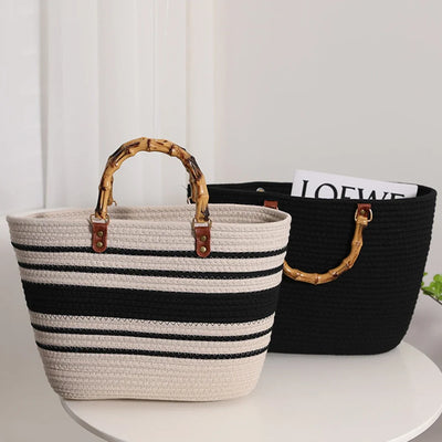 Hannah - Ladies Woven Tote Bag