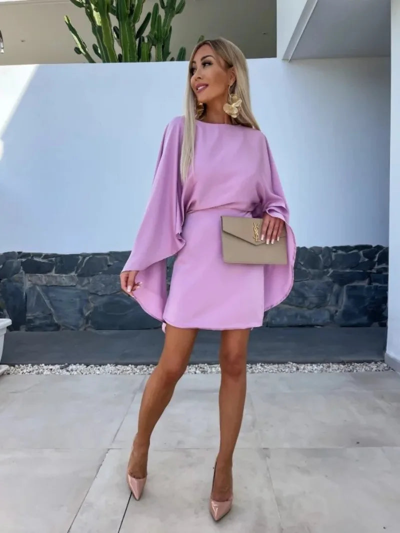 Rosanna - Loose sleeve mini dress