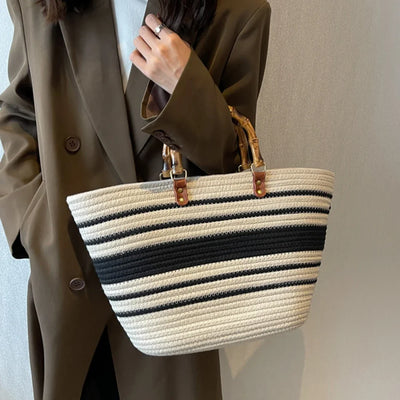 Hannah - Ladies Woven Tote Bag