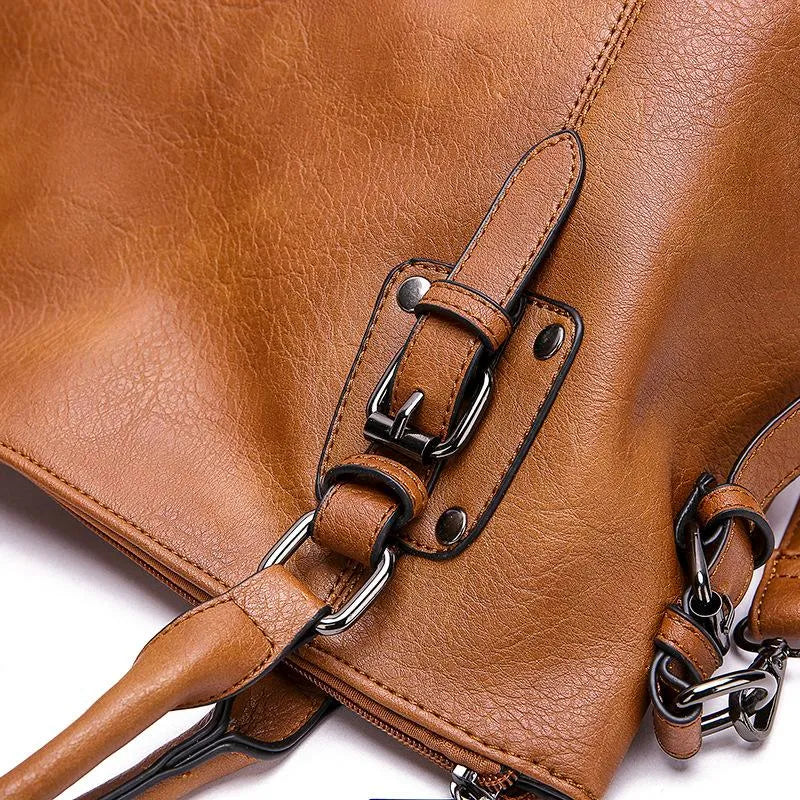 Lydia - Elegant Leather Shoulder Bag