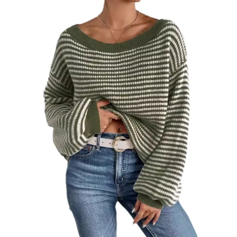 Emily - Cozy Striped Knit Sweater