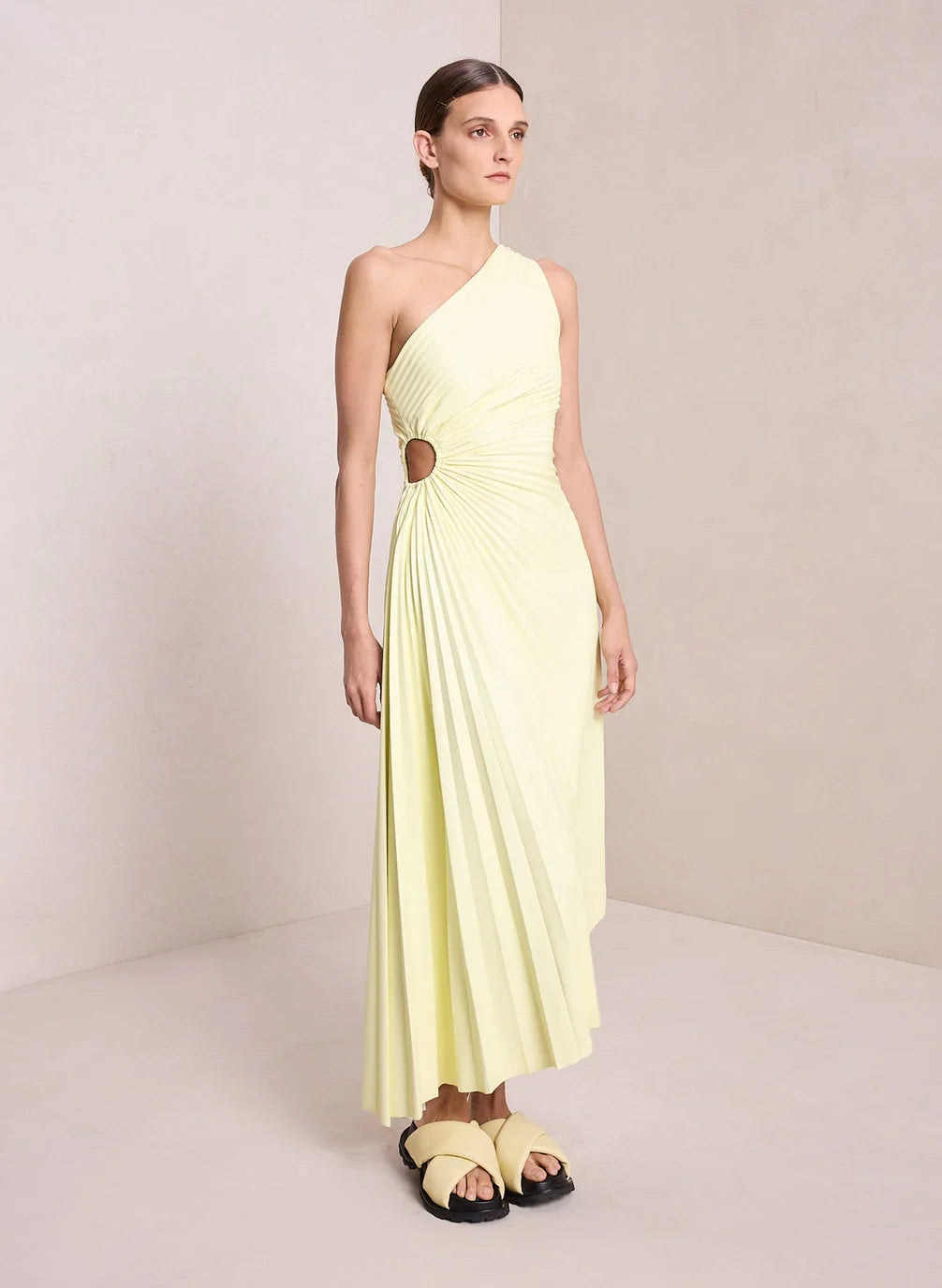 Molloy - One shoulder maxi dress