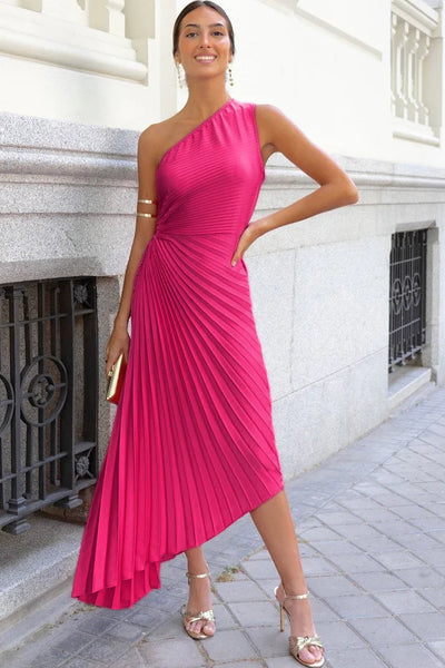 Molloy - One shoulder maxi dress