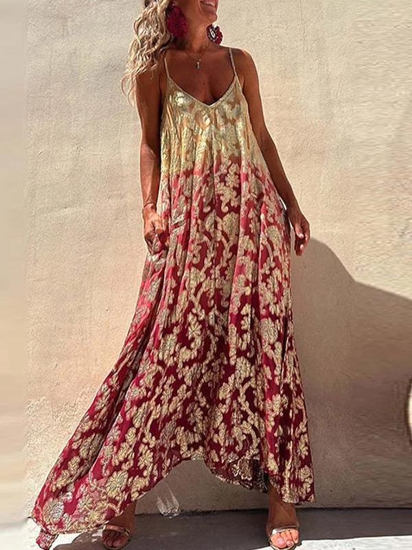 Leanne - Loose fitting maxi dress