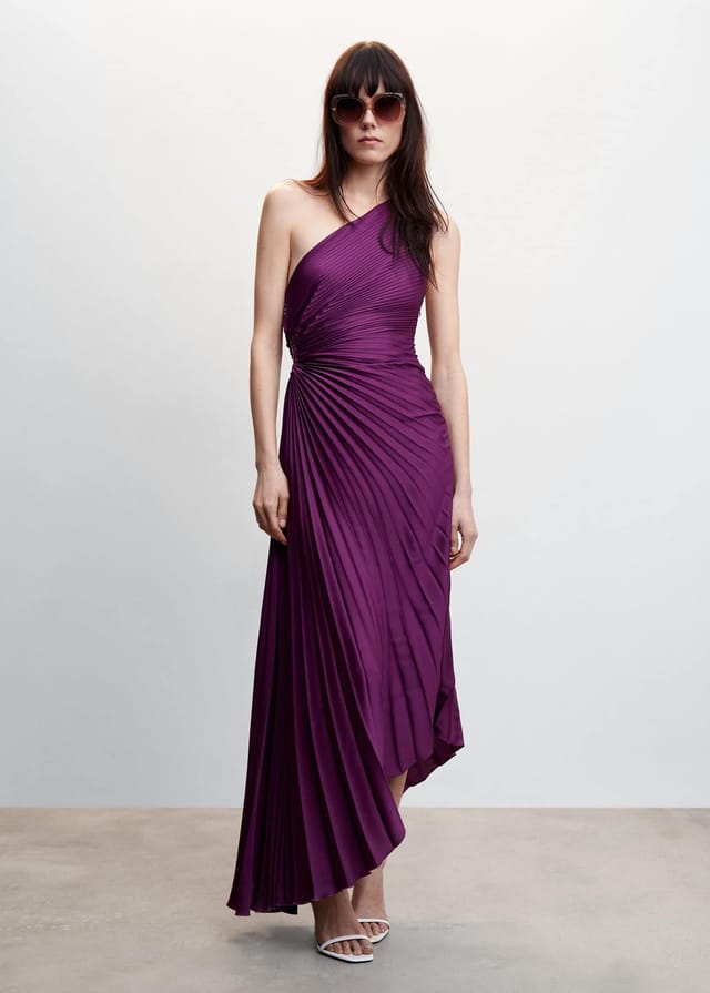 Molloy - One shoulder maxi dress